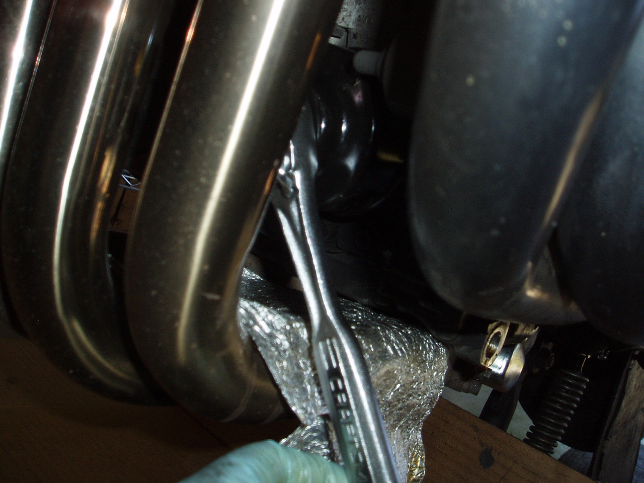 Bandit Files FZ1 Oil Change