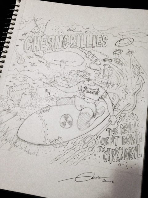 Chernobillies divulga prévia da capa do novo álbum Chernobillies divulga prévia da capa do novo álbum