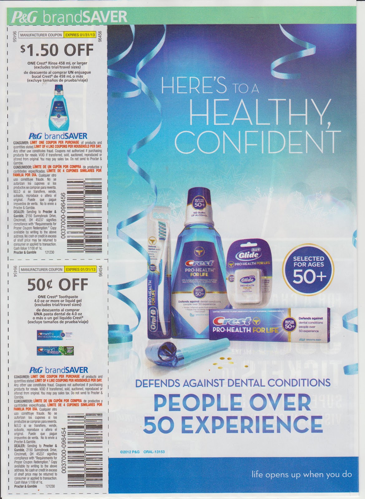Proctor and gamble coupons