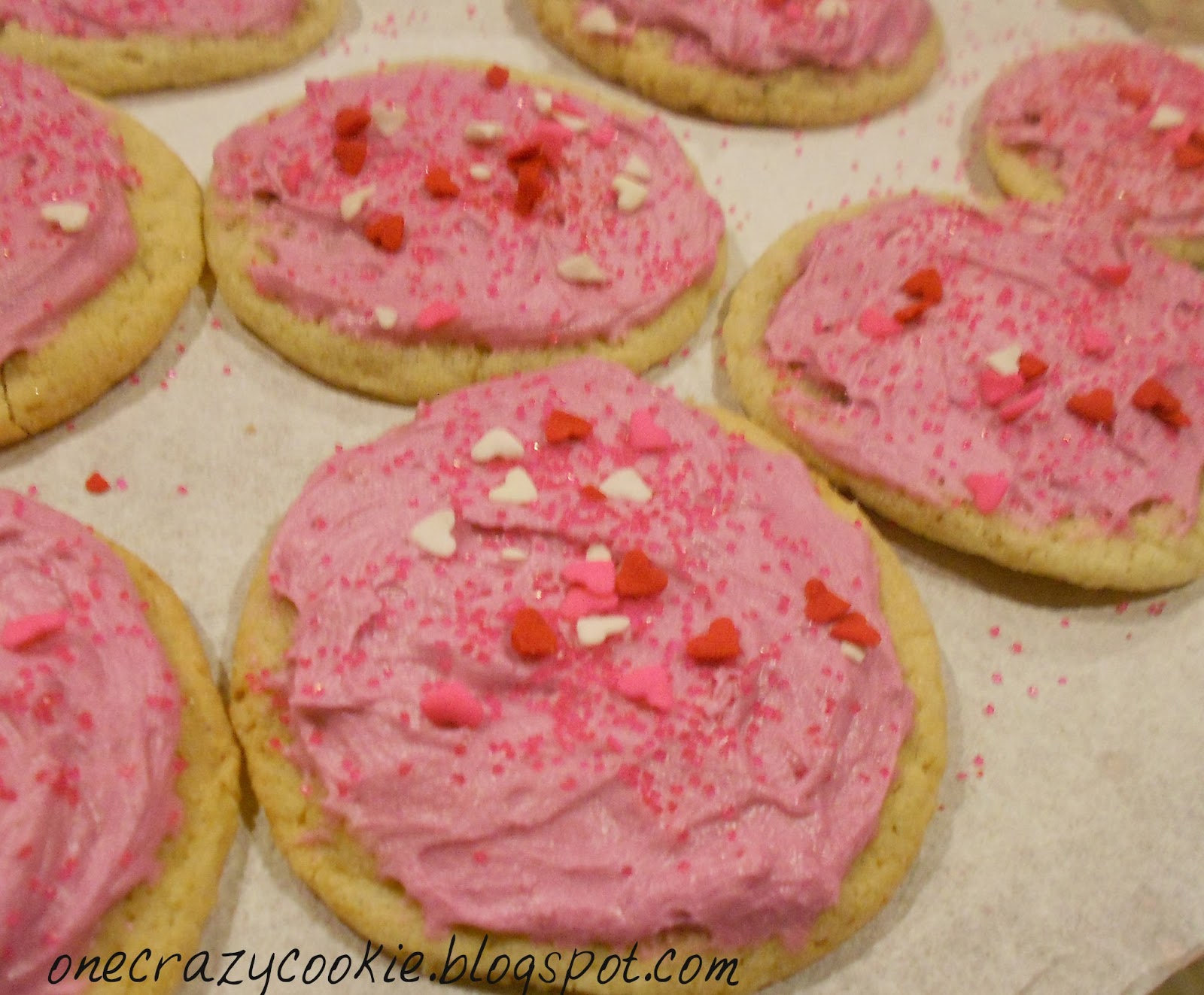 One Crazy Cookie Creamy Buttery Sugar Cookie Frosting