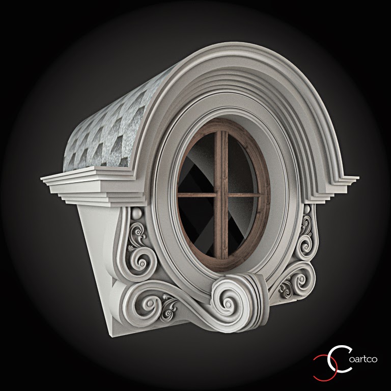 Ornamente Geamuri Rotunde Exterior Cod: WIN-095 Ornameate Geamuri Rotunde Exterior, fatade case cu profile decorative polistiren, profile fatada, Model Cod: WIN-095