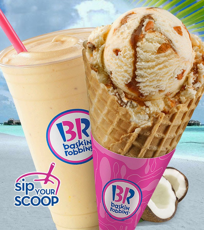 BaskinRobbins goes coco loco with its new Flavor of the Month Toasted Coconut Crunch