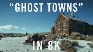 stenography of emotion: ENJOY NEW - Ghost Towns in 8K /Ghost Towns Is