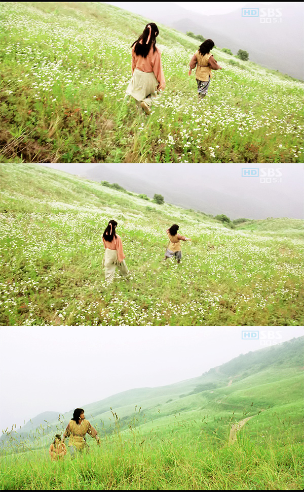 영화 왕의 남자 속 공길 |