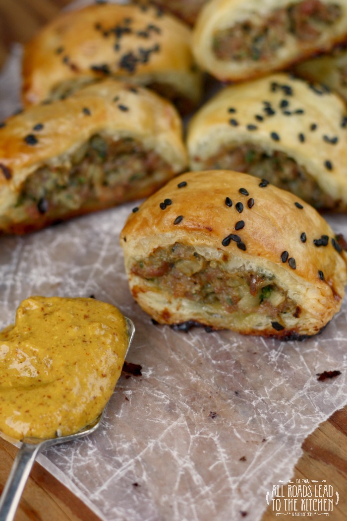 Garlicky Duck Sausage Rolls All Roads Lead to the Kitchen