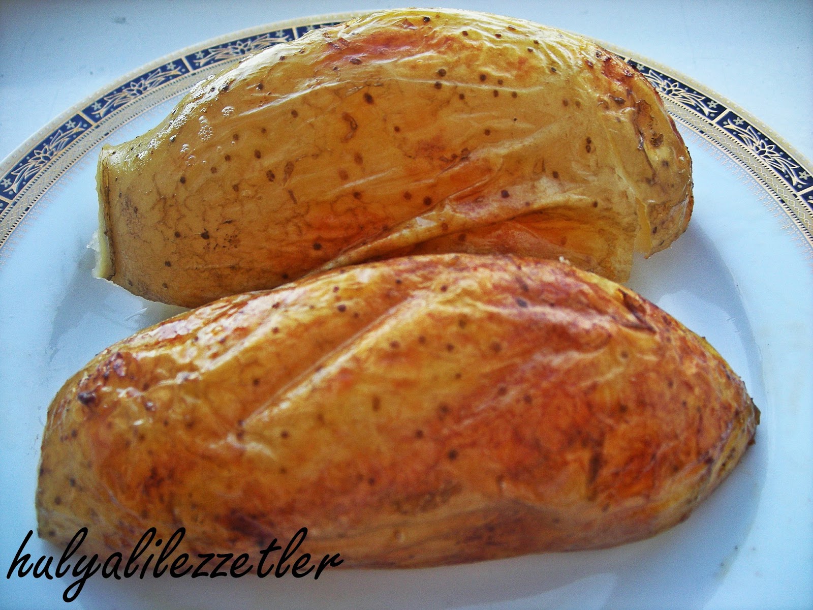 Fırında Tereyağlı Taze Patates Fırında Tereyağlı Taze Patates