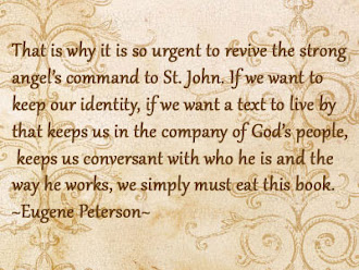 Eugene Peterson On The Bible