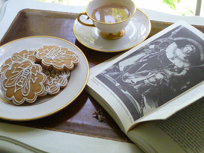 Emperor Napoleon Bonaparte with honey-vanilla cookies