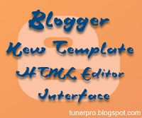 blogger new html editor