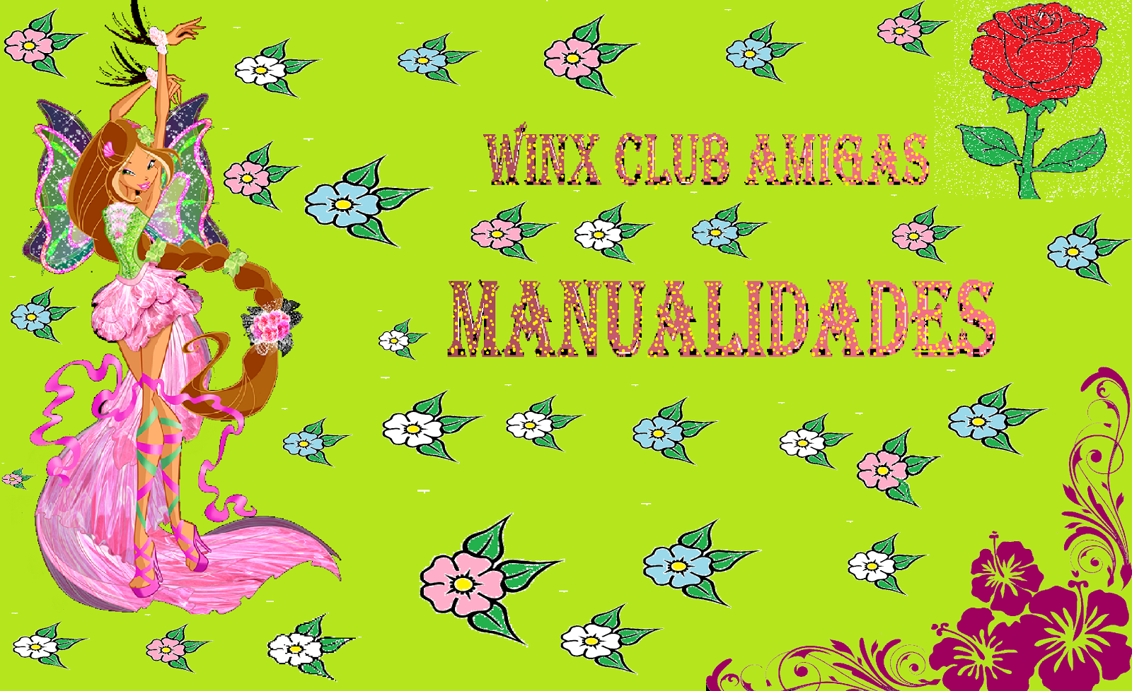 Winx Club Amigas Manualidades