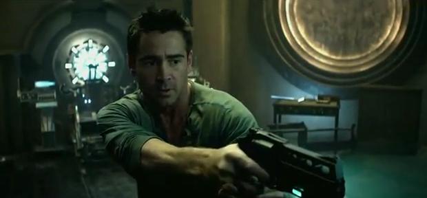 Total Recall 2012 movie trailer impressions sci-fi action film trailer review cmaquest