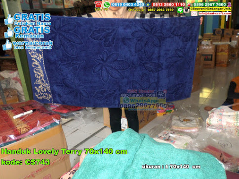 Handuk Lovely Terry 70×140 Cm