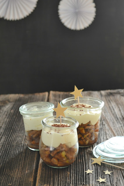 Dessert für Weihnachten im Glas | hopefray