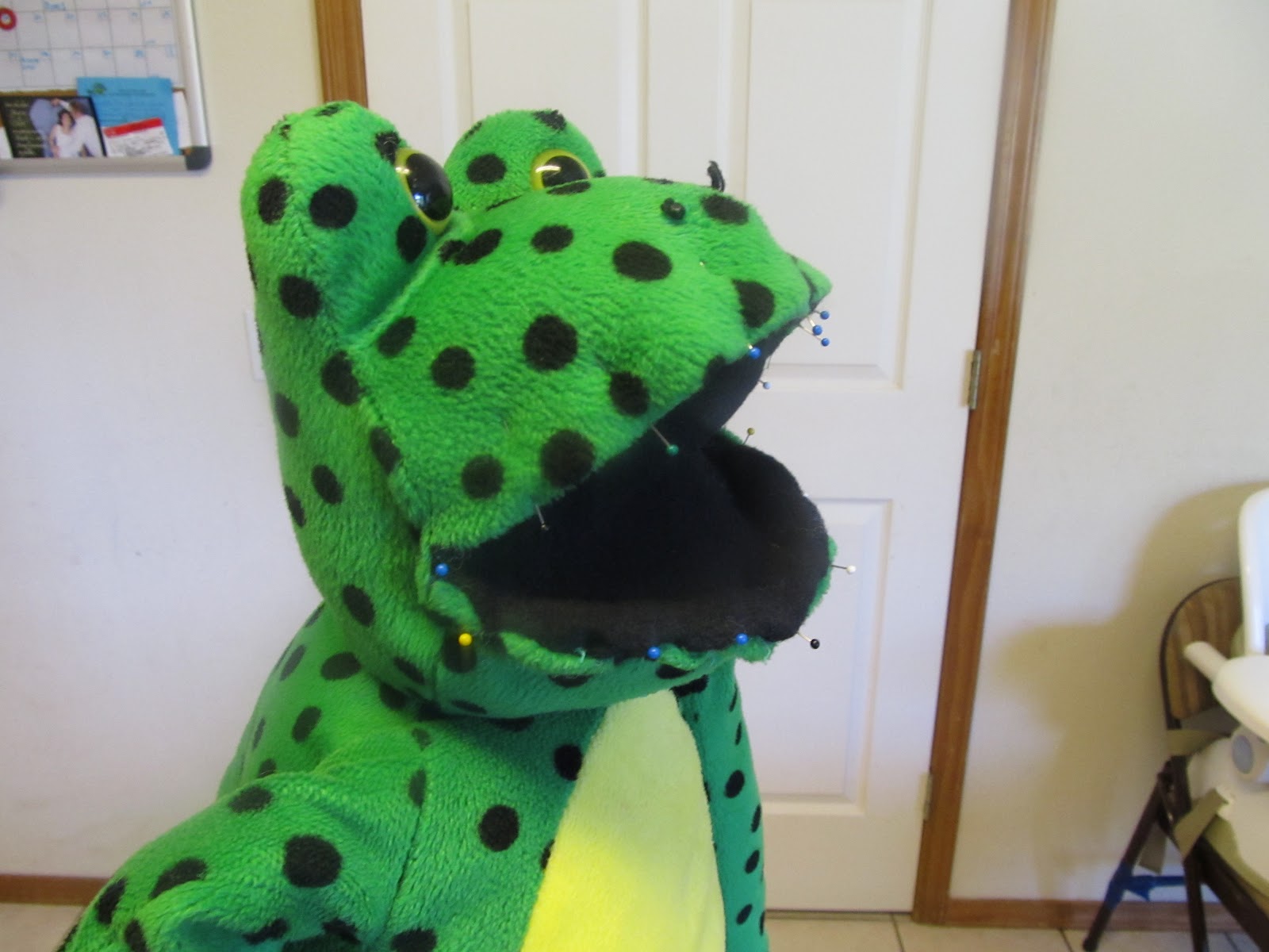 how to make a stuffed animal into a puppet