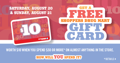 Pin on contests Freebies Deals and Rewards for Canadians: FREE $10 Shoppers Drug Mart