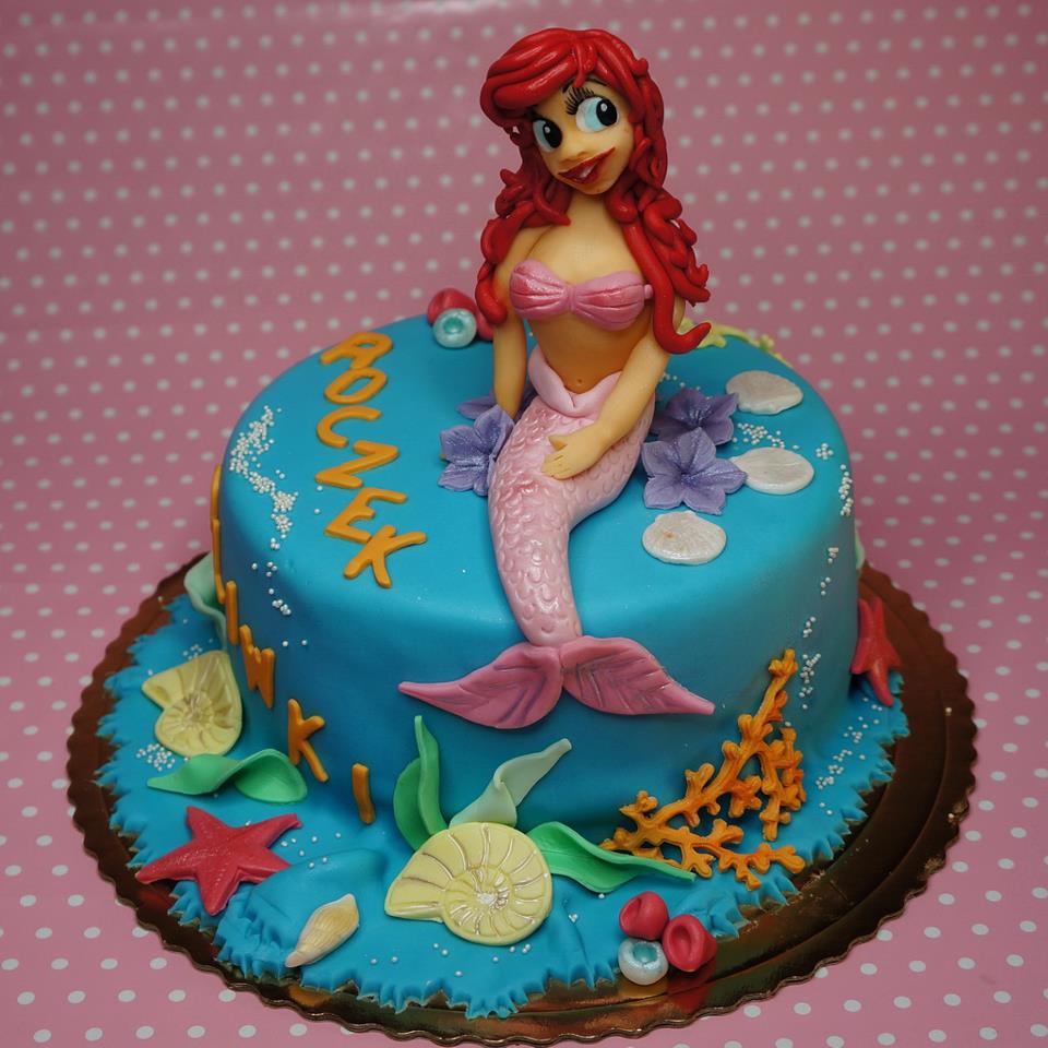 The Little Mermaid ARIEL Cake