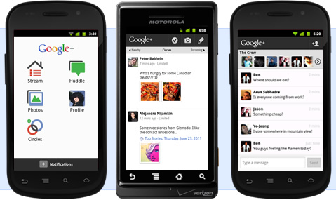 Google + Update For Mobile Device Users Google + Update For Mobile Device Users