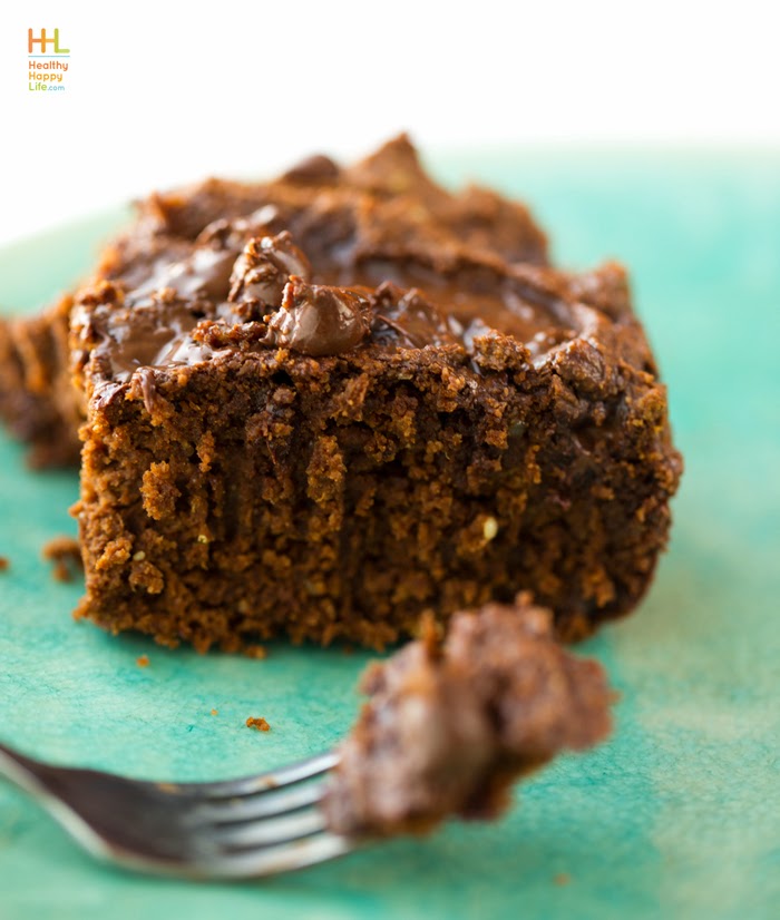Triple Chocolate Vegan Pumpkin Cake