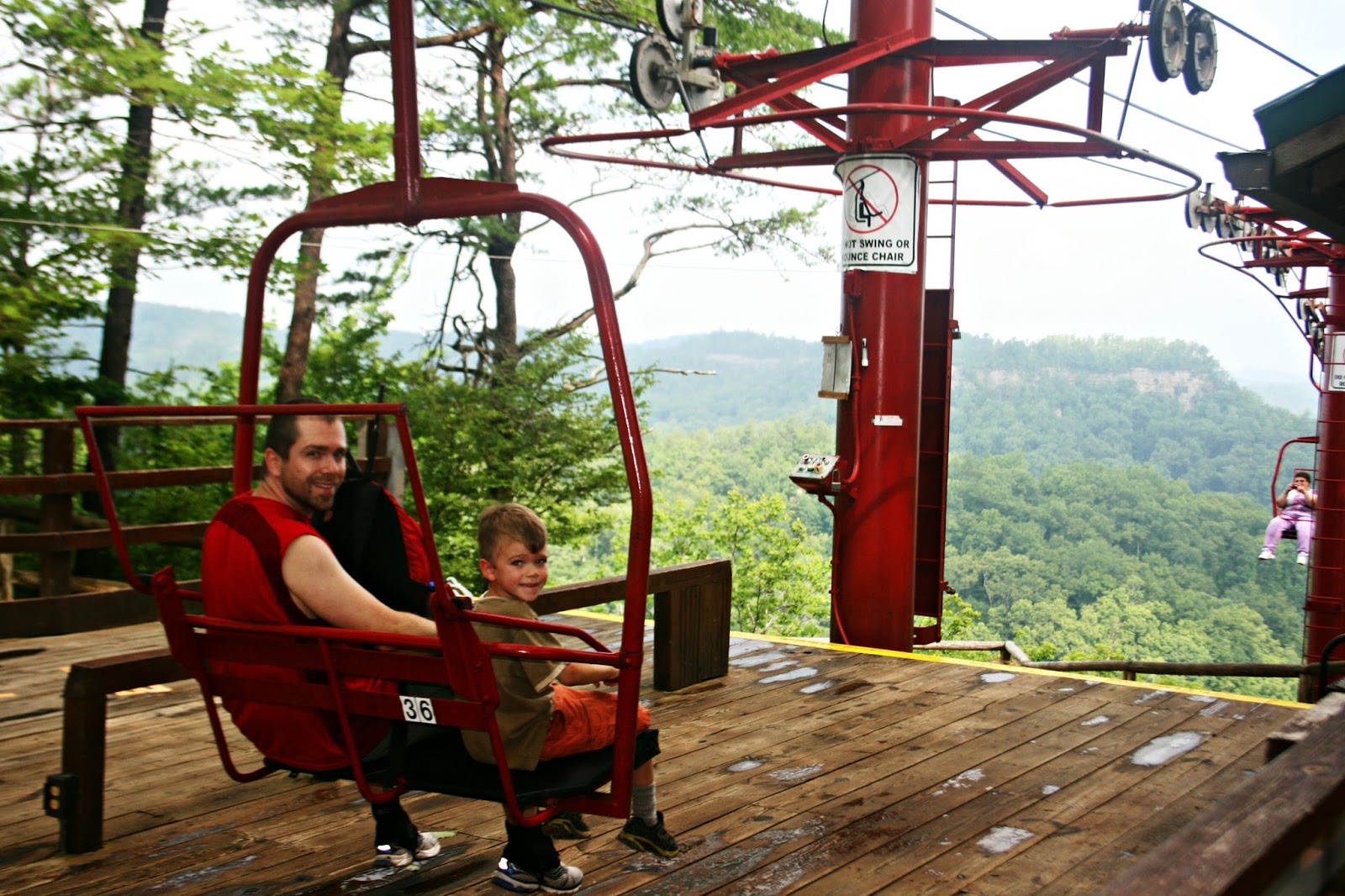 Two Bears Farm and the Three Cubs The Skylift at Natural Bridge State