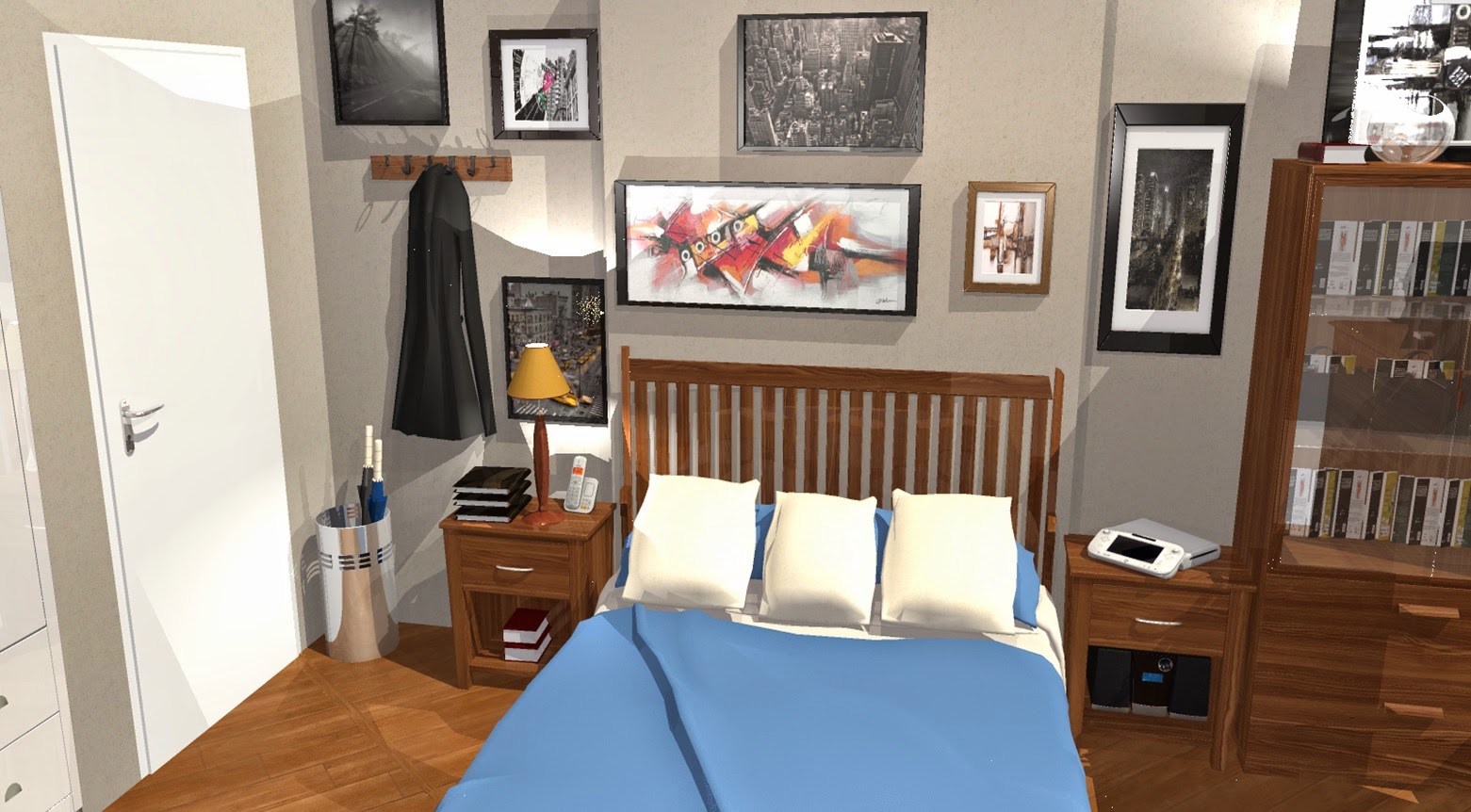 Michelle Sheldon and Leonard Apartment (Big Bang Theory)