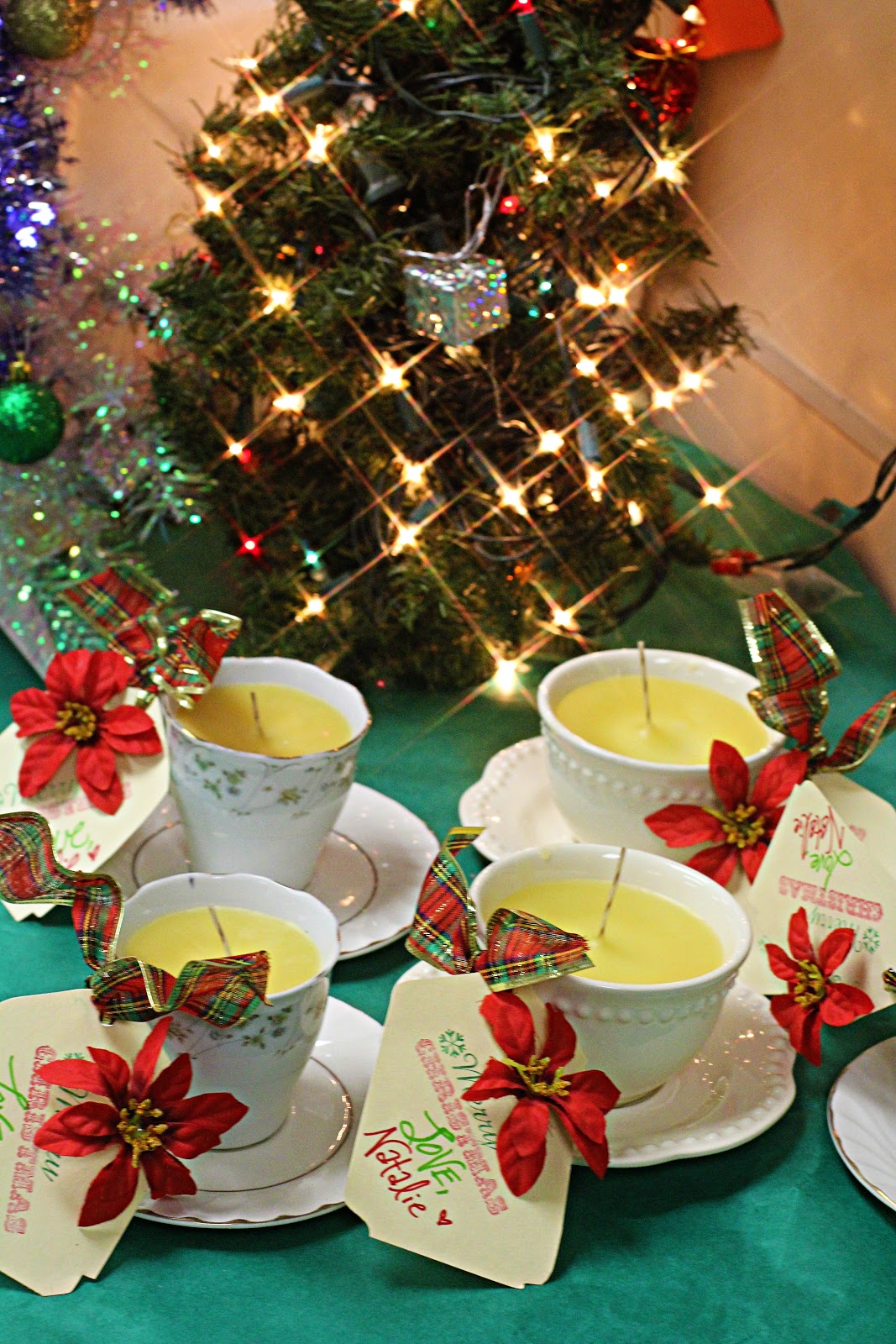 smART Class Tea Cup Candles