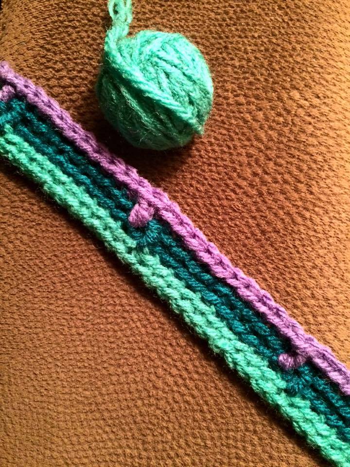 Barn to Yarn: 2016 Temperature Blanket