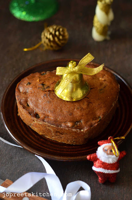 Indian Kitchen: Christmas Fruit Cake / Plum Cake (No Alcohol Version