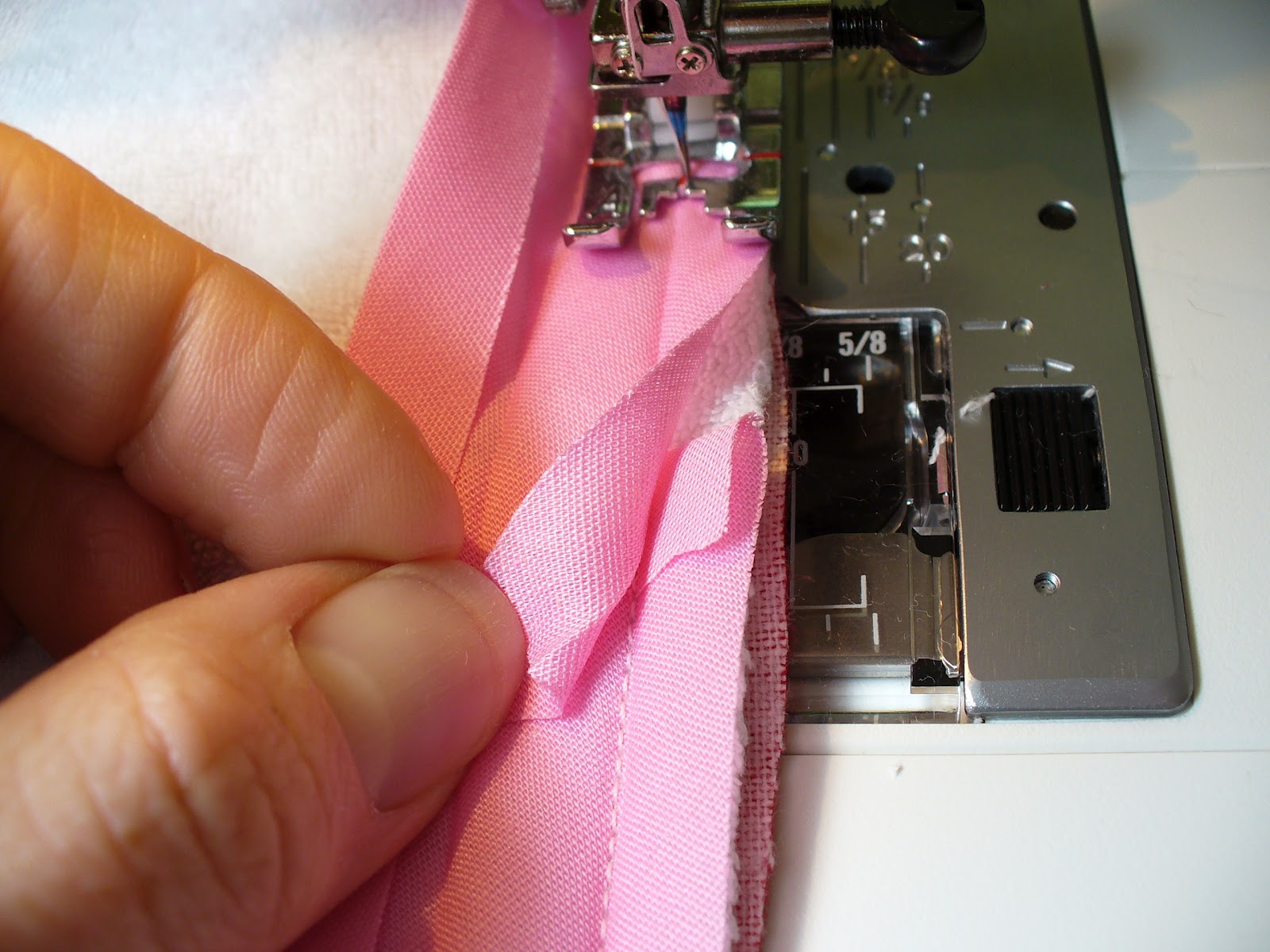 to carry in the hand bias tape a tutorial