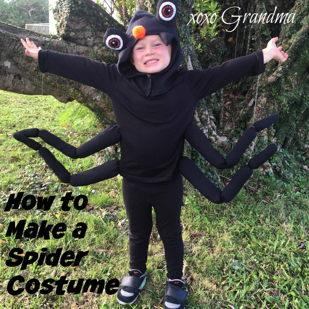xoxo Grandma How to Make a Spider Costume
