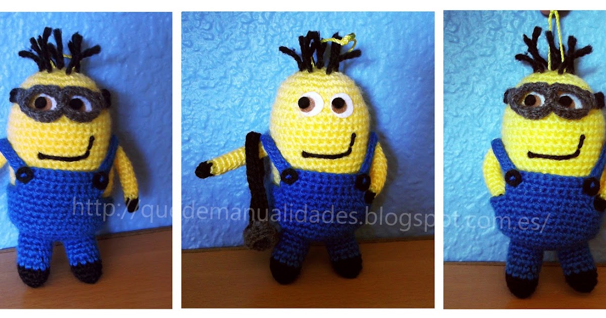Minion Amigurumi Que de manualidades