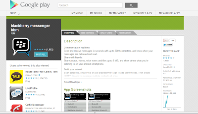 Blackberry Messenger BBM para Android