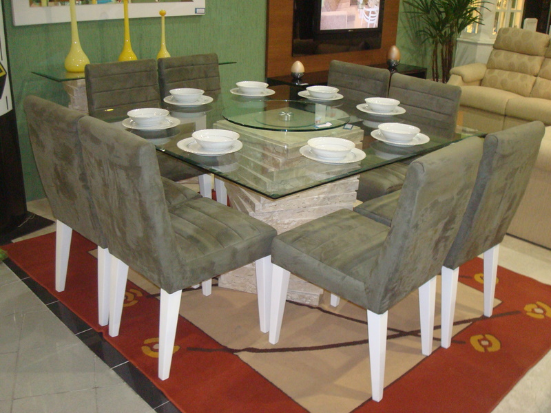 Sala De Jantar Pequena Mesa Redonda Ou Quadrada