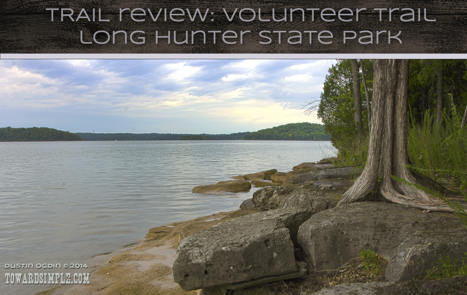 Long Hunter State Park, Percy Priest Lake view Lake view at sunrise in Tennessee