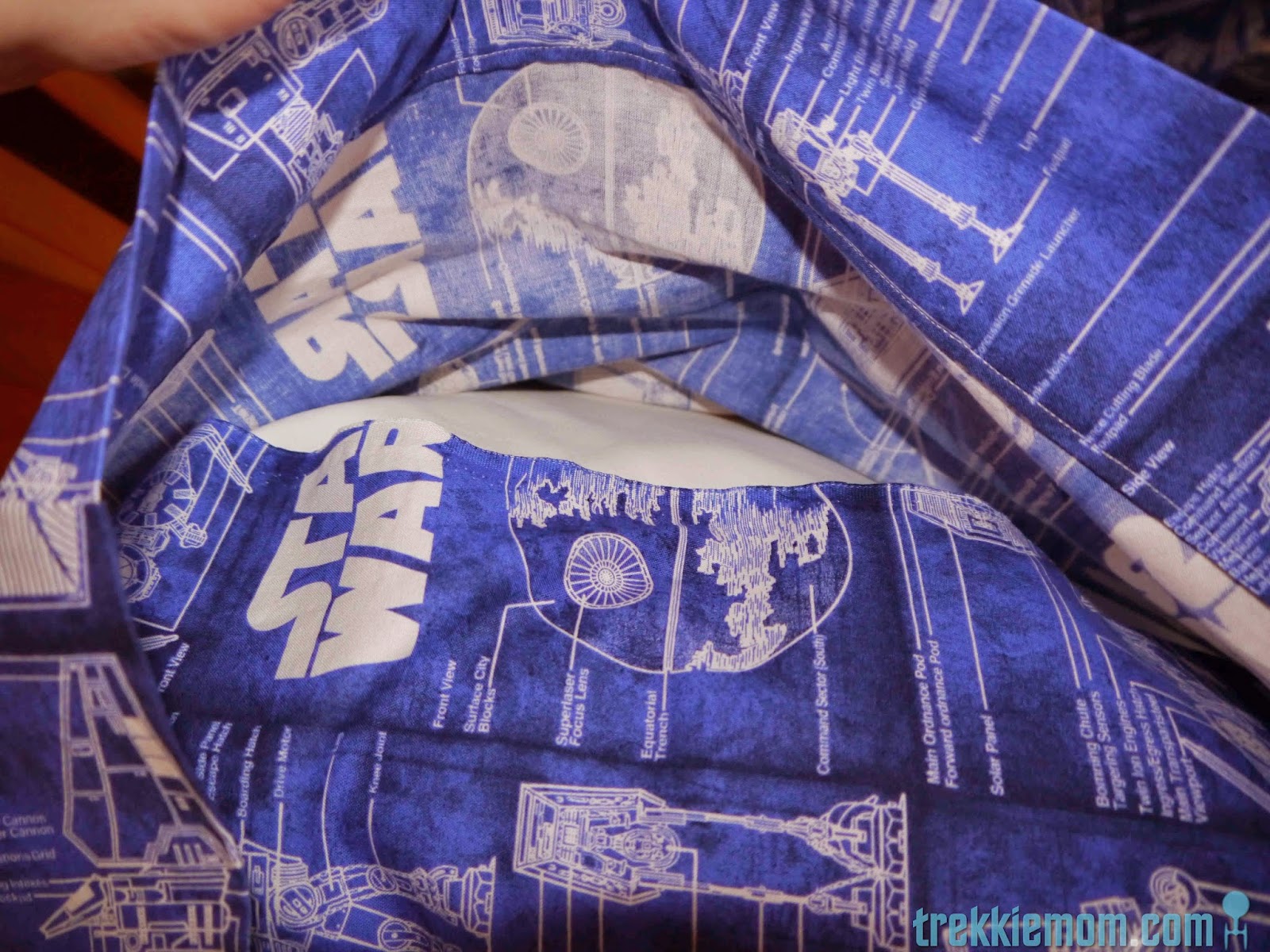 Trekkie Mom Pottery Barn Pillow Case Tutorial