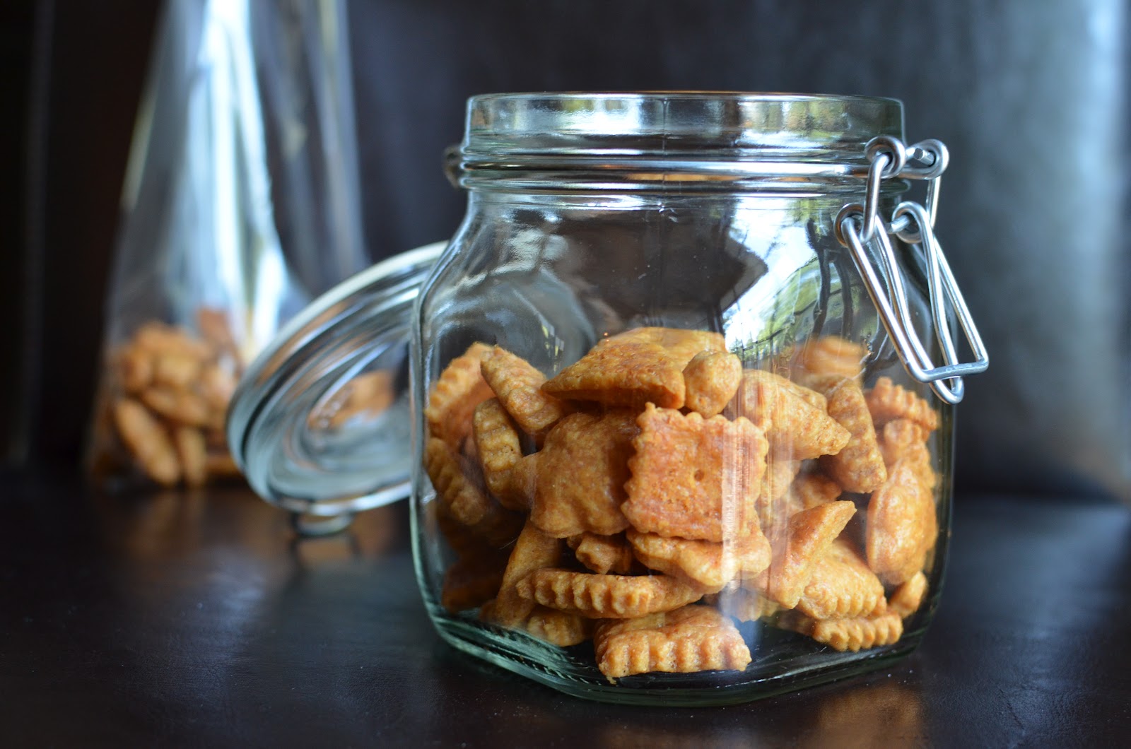 Playing with Flour Homemade cheese crackers