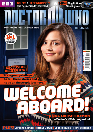 Issue 446 of Doctor Who Magazine is released tomorrow price 450
