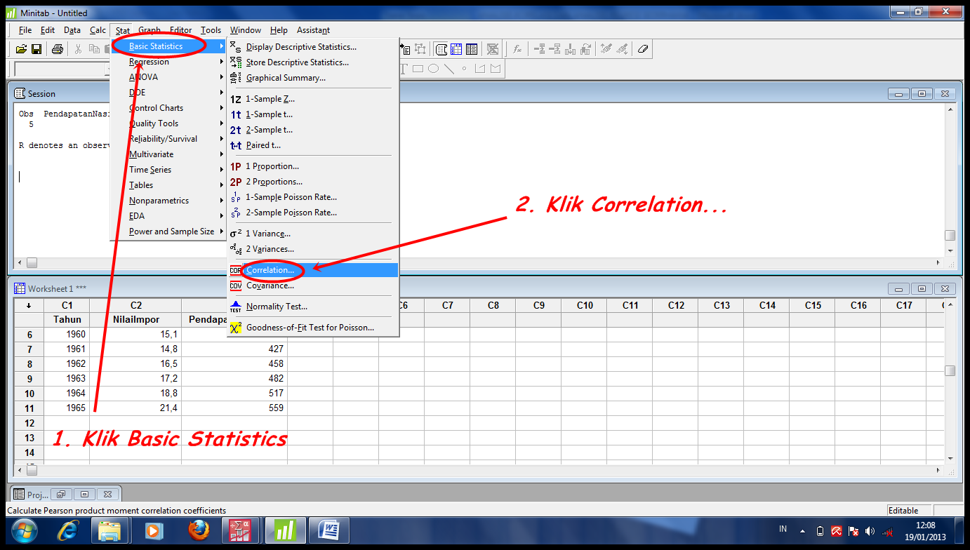 CARA MENGGUNAKAN SPSS 17 DAN MINITAB 16 WILLIAM DANIEL HUTASOIT