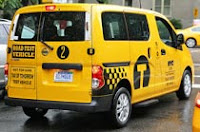 Nissan minivan - the winner of Taxi of Tomorrow contest