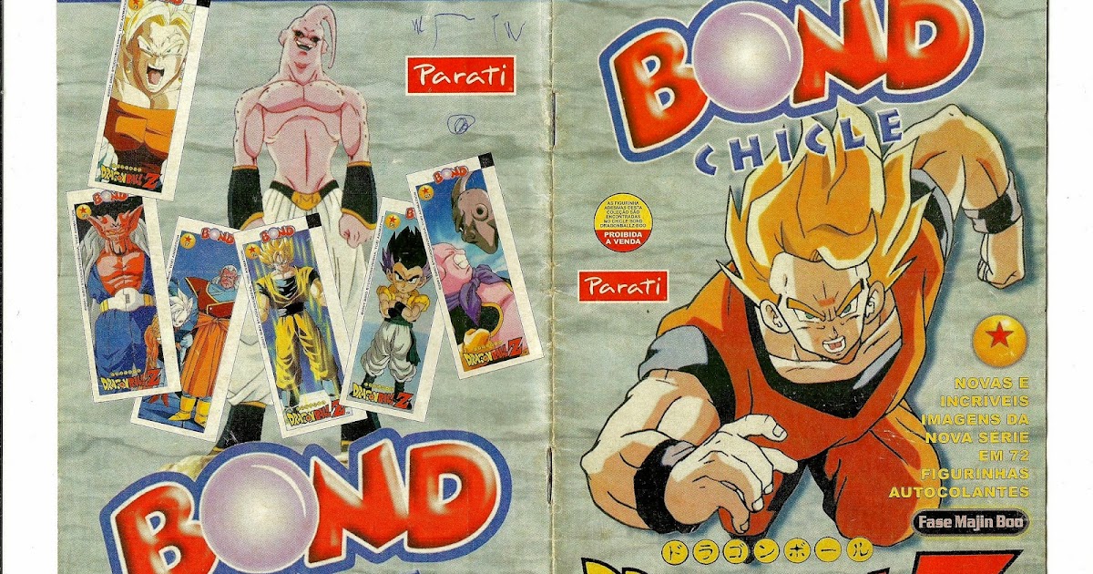 album dragon ball z bond Majin boo - Escorrega o Preço