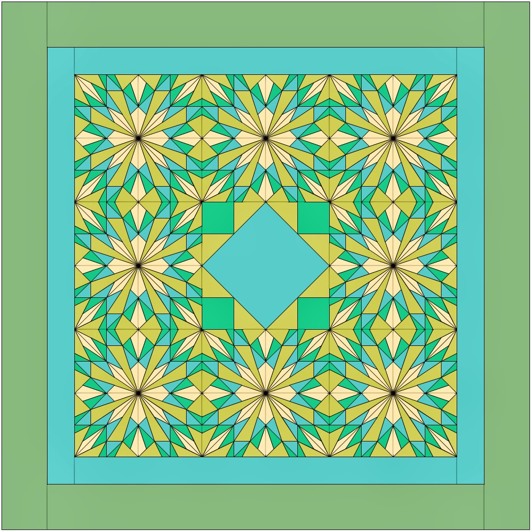 Quilt Art Designs: Broken Mirror Block