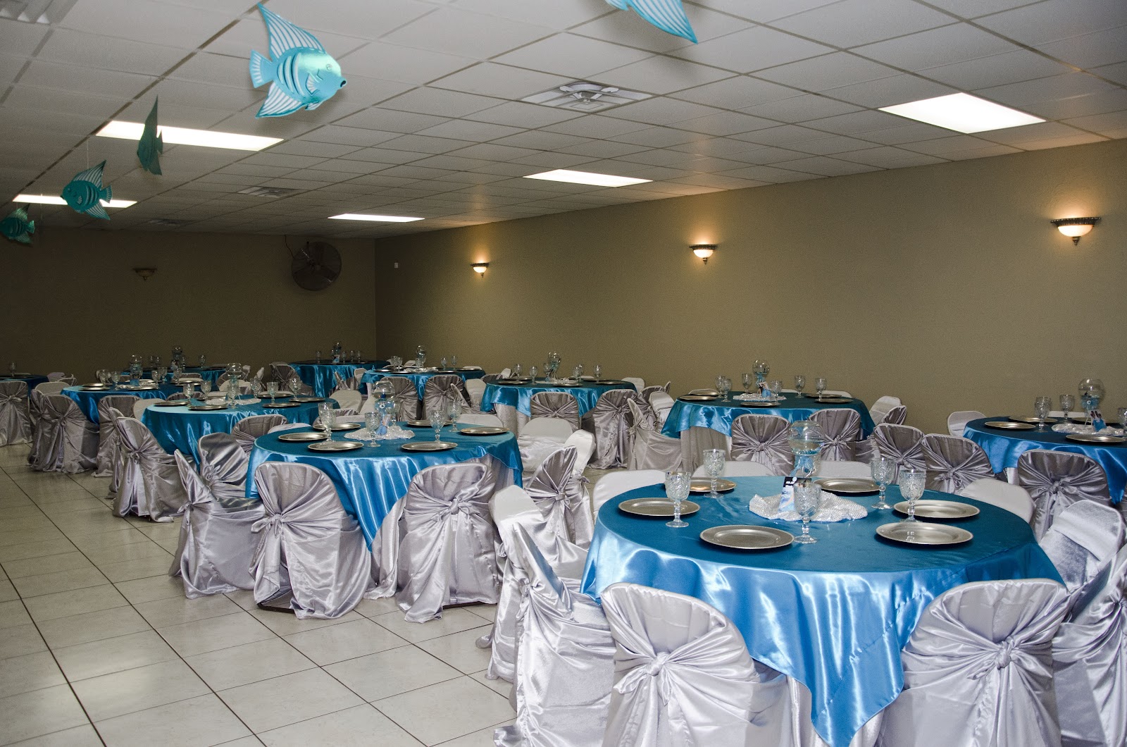 Rincon real hall decorations: fishy themed quinceanera houston tx