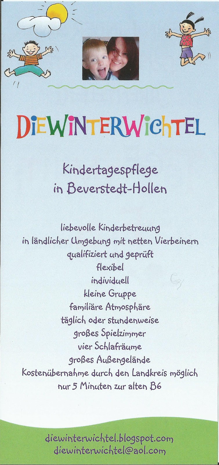 ziemlich kleine flyer vorlage fotos beispiel wiederaufnahme flyer tagesmutter beispiel