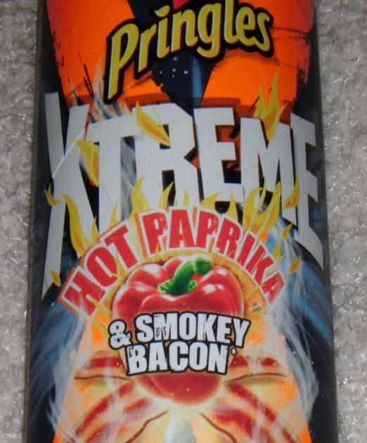 FOODSTUFF FINDS Pringles Xtreme Hot Paprika & Smoky Bacon (Asda