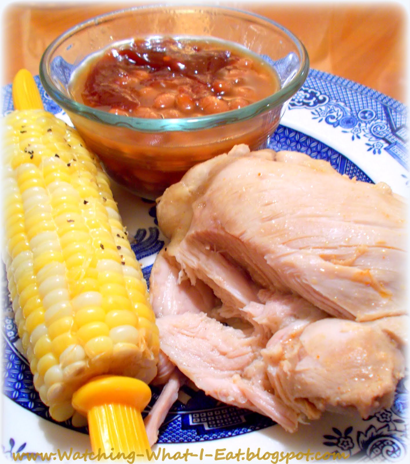 Watching What I Eat Simply Prepared Poached Chicken Thighs