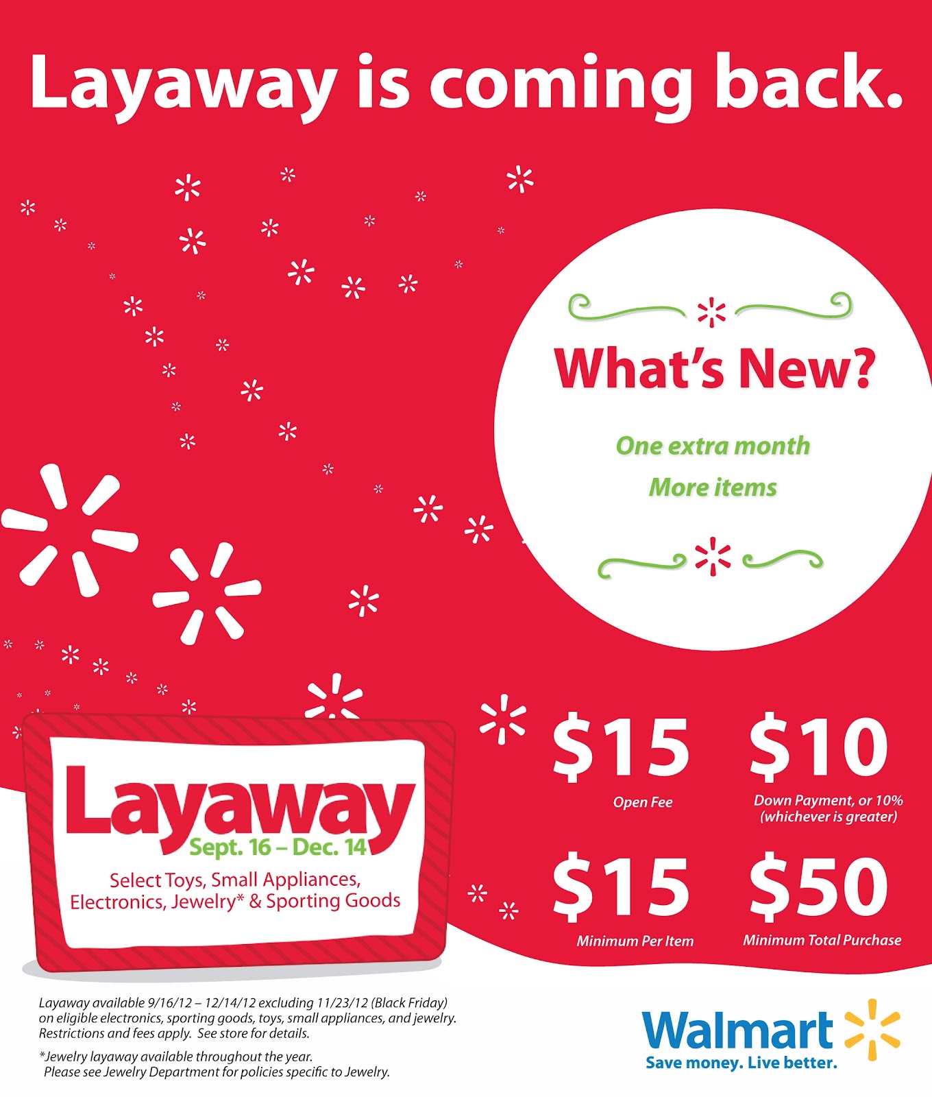 Walmart Holiday Layaway Program Begins September 16th NorCal Coupon Gal