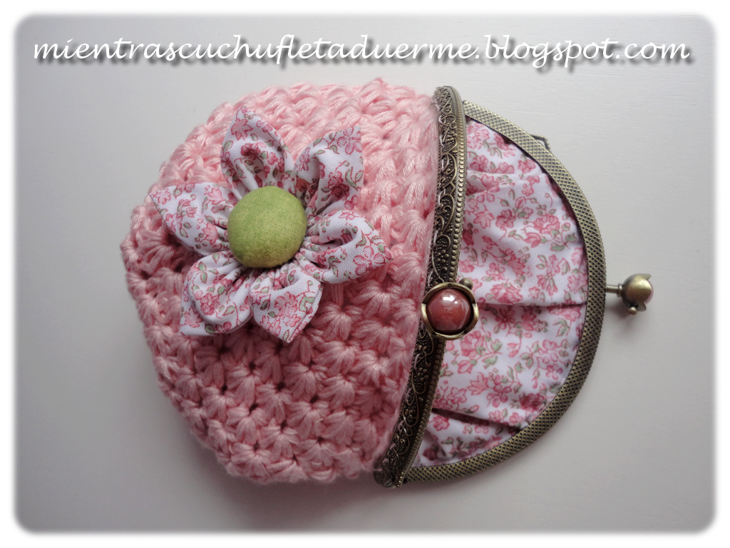 TUTORIAL DE UN MONEDERO A CROCHET Mientras Cuchufleta Duerme