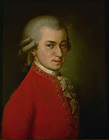 Mozart, retrato póstumo de Barbara Krafft, (1819).