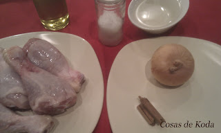Pollo a la canela
