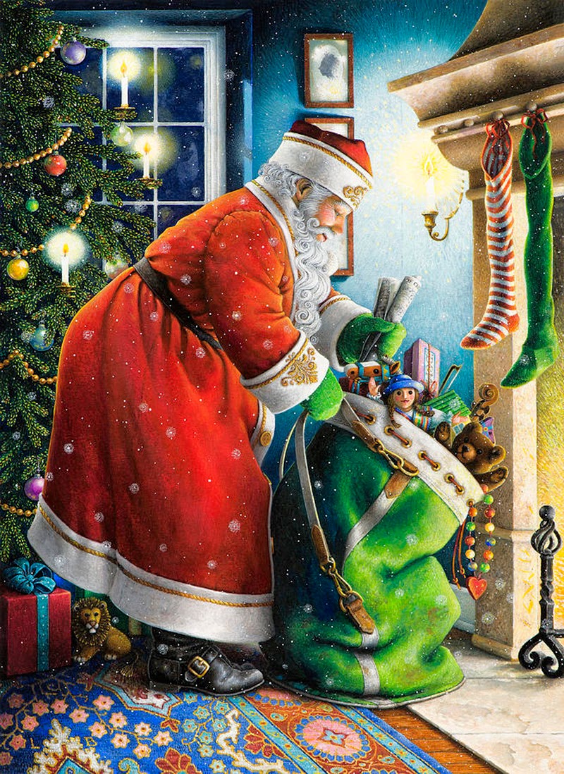 Lynn Bywaters christmas art noel illustration Lynn Bywaters christmas art noel illustration