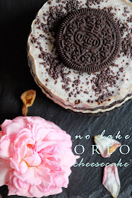 No bake Oreo cheesecake photo rebeca sendroiu